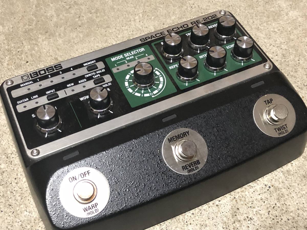 BOSS RE-202 Space Echo スペースエコー エコー ディレイ リバーブ