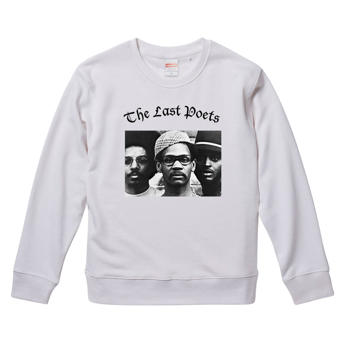【XSサイズ スウェット】The Last Poets ラストポエッツ hip-hop Malcolm X レコード CD LP 活動家 7inch ヴァイナル_画像1