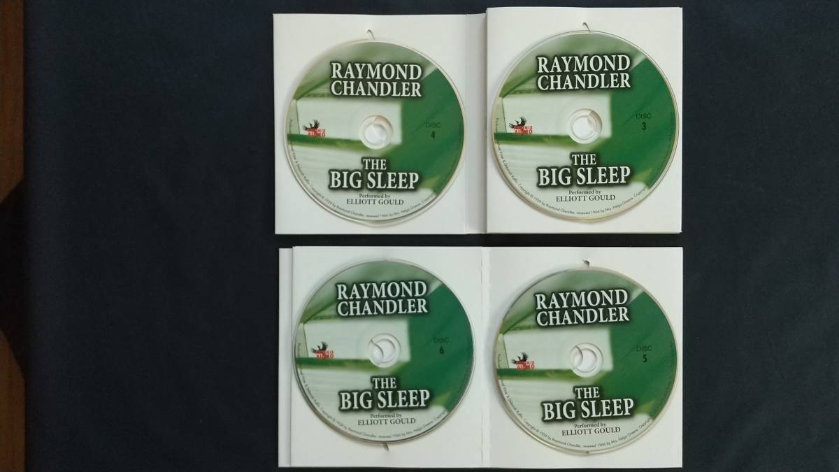 朗読CDと原書 レイモンド・チャンドラー「大いなる眠り」Raymond Chandler「The Big Sleep」 _画像3