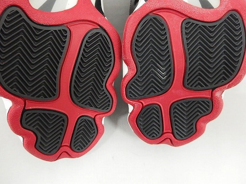 ナイキ NIKE JORDAN 6 RINGS 黒 赤 322992-071_画像9