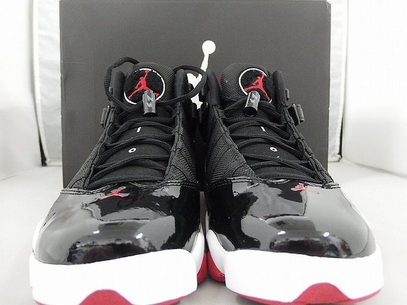 ナイキ NIKE JORDAN 6 RINGS 黒 赤 322992-071_画像1