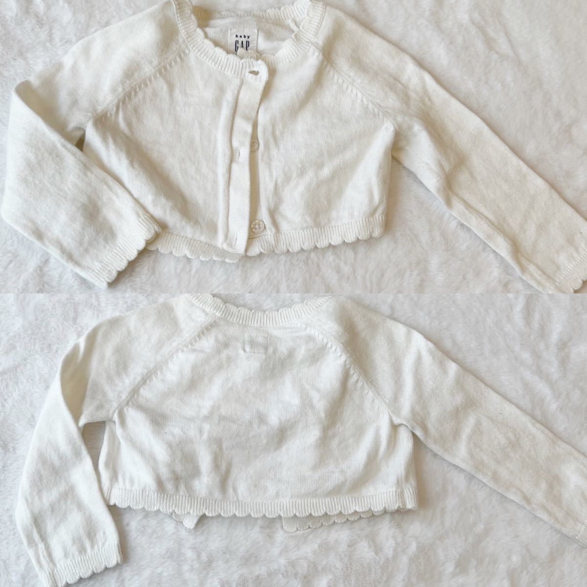 PayPayフリマ|【90サイズ】《西松屋》チェックワンピース 黒 《GAP》白カーディガン付き PayPayフリマ|【90サイズ】《西松屋》チェックワンピース 黒 《GAP》白カーディガン付き