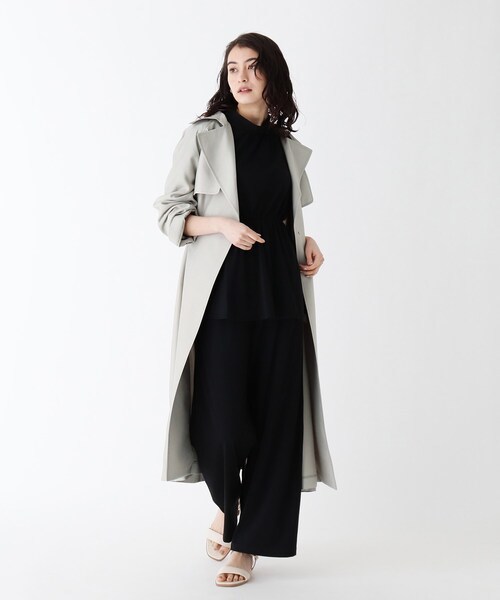 【新品】OPAQUE.CLIP*トレンチコート*2021年購入_画像3