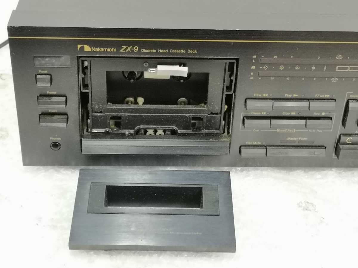 Nakamichi ZX-9 cassette deck junk treatment 1011