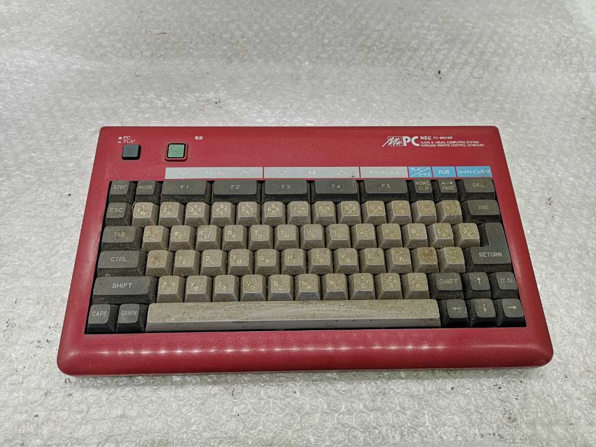 Yahoo!オークション - NEC PC-6601SR キーボード ジャンク扱い Yahoo!オークション - NEC PC-6601SR キーボード ジャンク扱い
