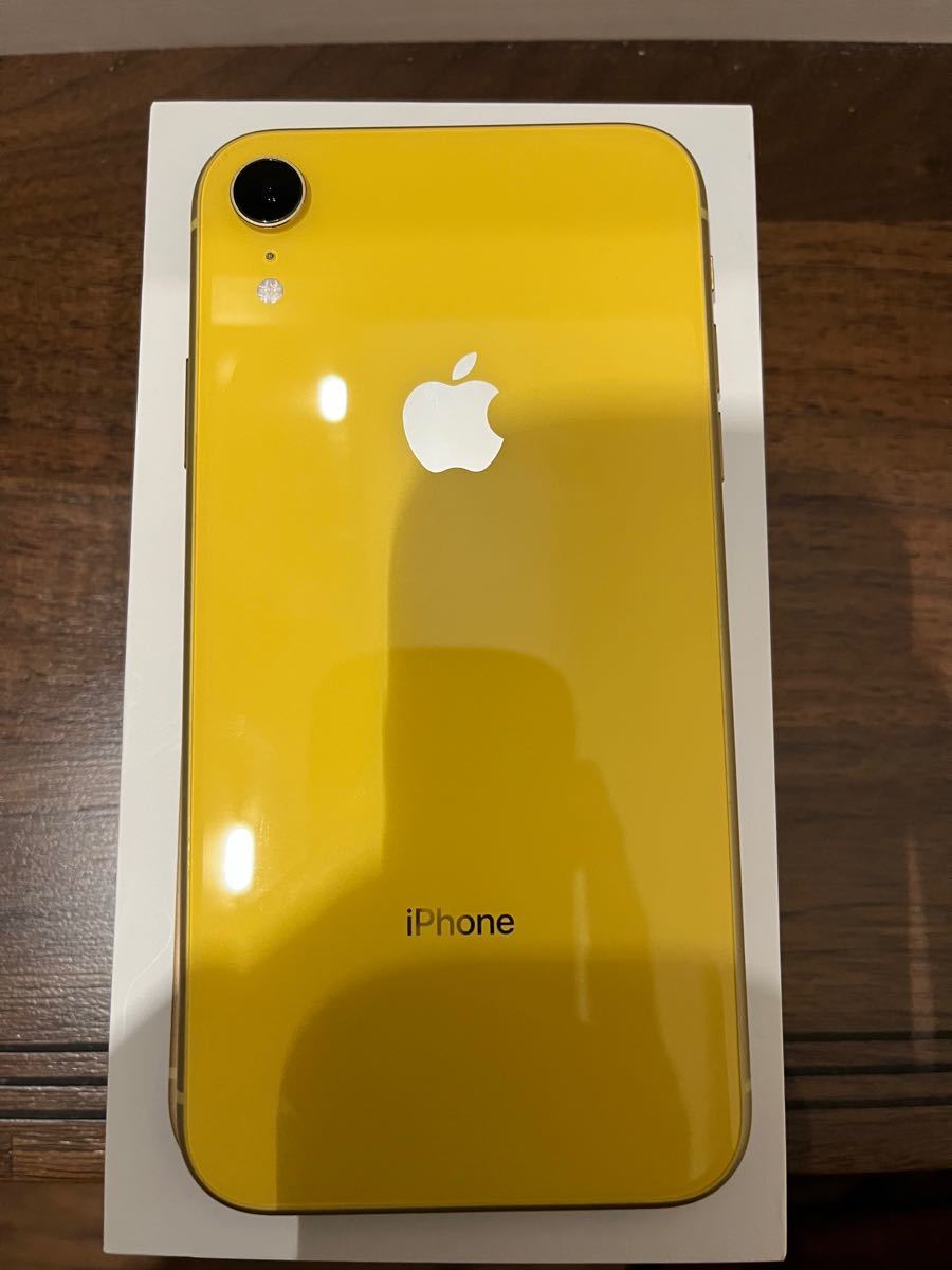 Apple iPhone XR 64GB Yellow 黄色 SIMフリー