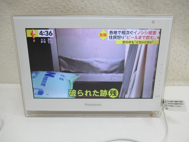 10V型☆Panasonic UN-10E5D ポータブルテレビ VIERA パナソニック