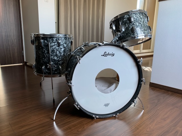 Ludwig ラディック ブラックダイヤモンド スネア アウトレット限定品