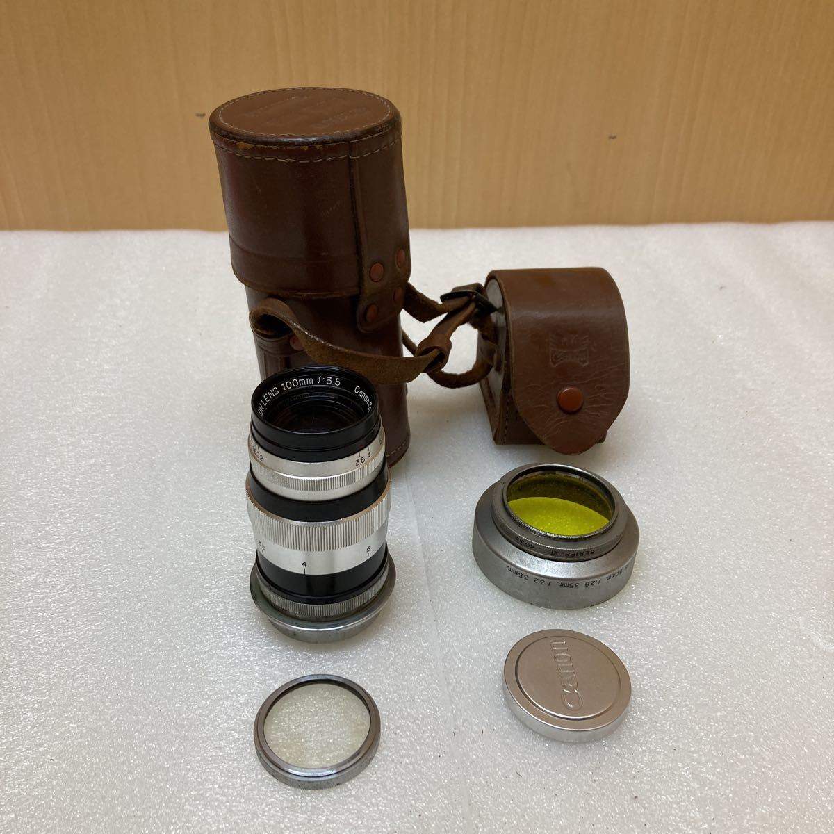 メーカー再生品】 WM3530 CANON LENS 100mm f:3.5 /他 現状品