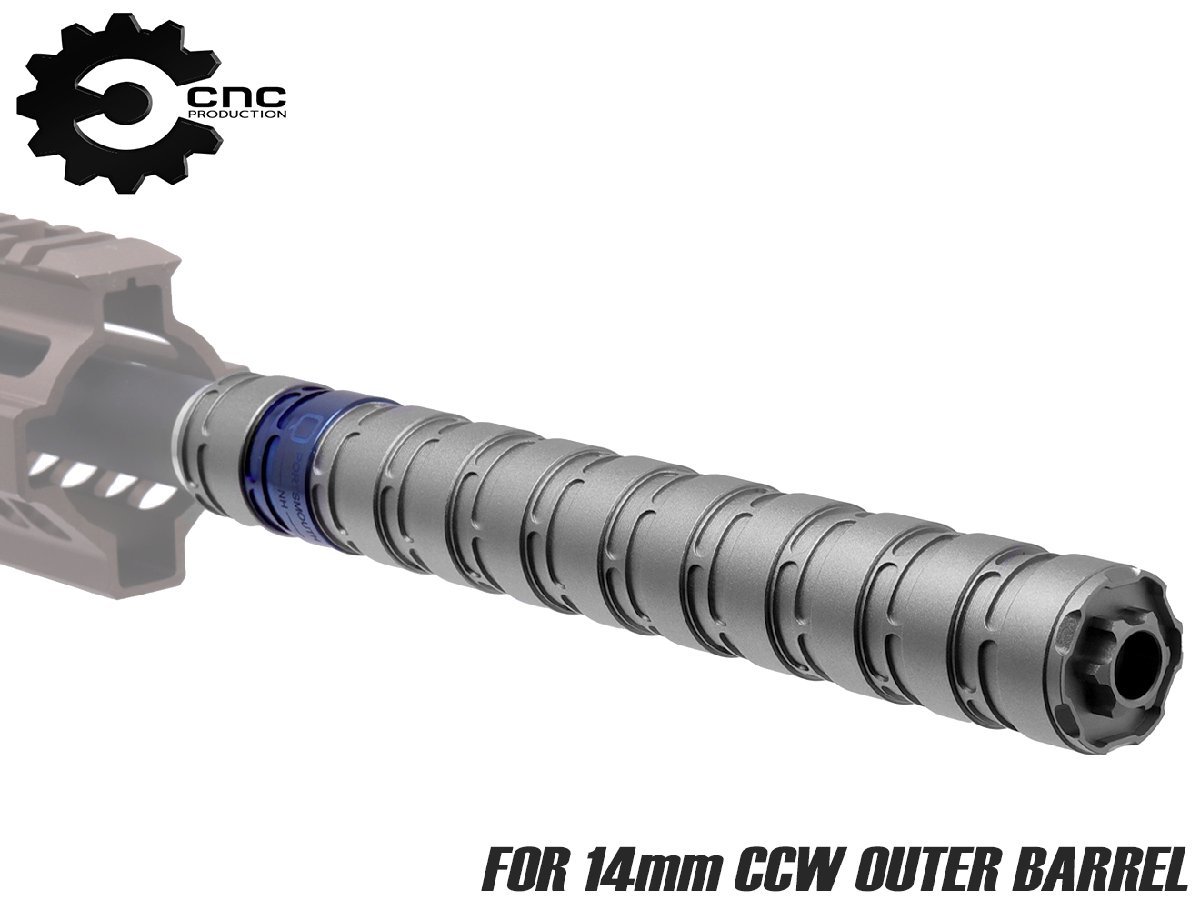 CNC-SI-28　CNC Production エレクター ダミーサプレッサー for 14mmCCW