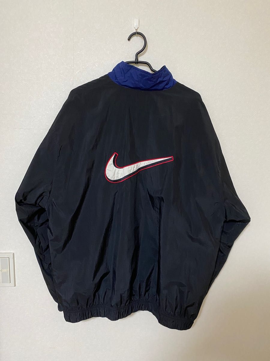 激レア 90's 銀タグ NIKE ナイキ ナイロンジャケット リバーシブル