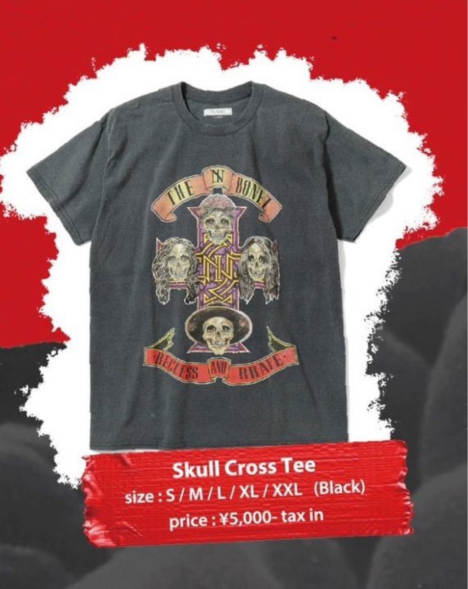 The BONEZ Skull Cross Tシャツ スカルクロス Tシャツ半袖 XL The BONEZ Skull Cross Tシャツ スカルクロス Tシャツ半袖 XL