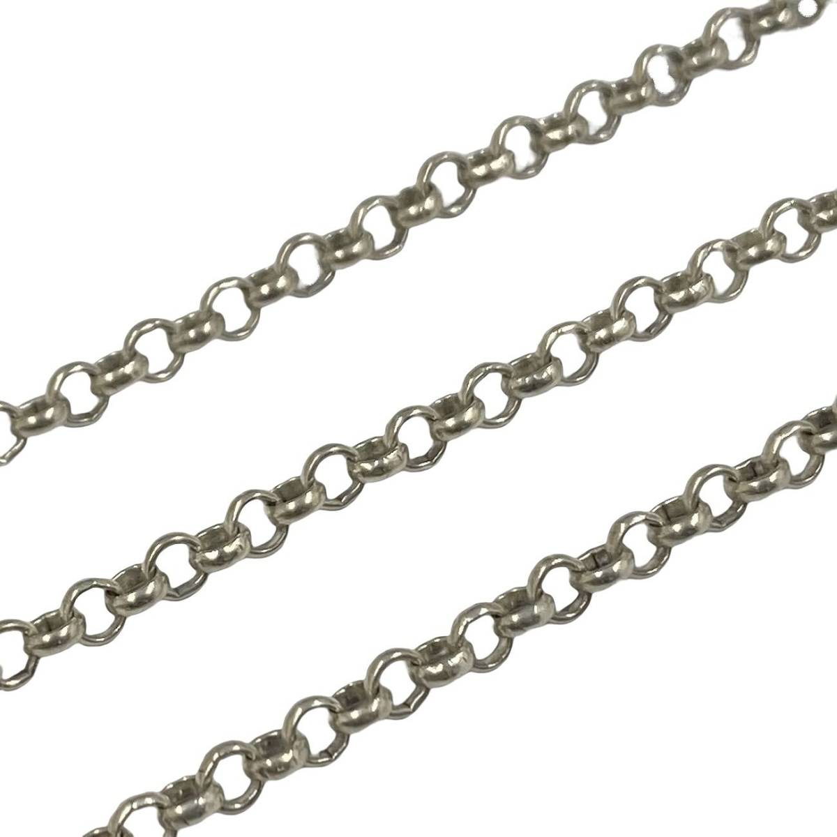 ☆インボイス原本付☆ CHROME HEARTS クロムハーツ Roll Chain 18inch