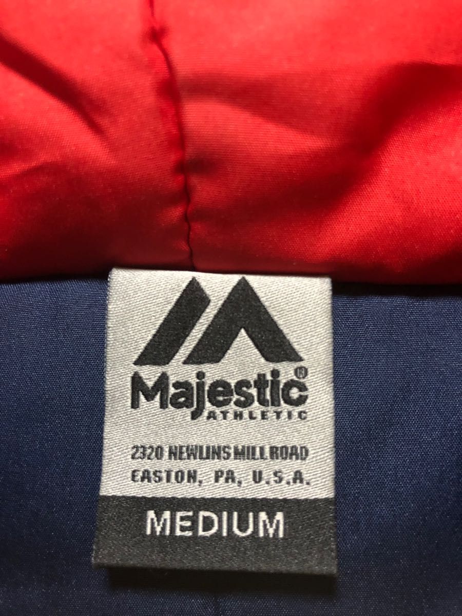 Majestic マジェスティック ニューヨークヤンキース 厚手中綿 ナイロン