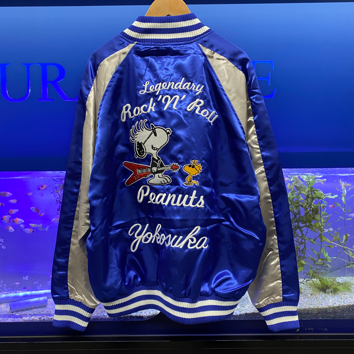 現金特価】 Peanuts ピーナッツ Snoopy スヌーピー SUKAJAN スカジャン