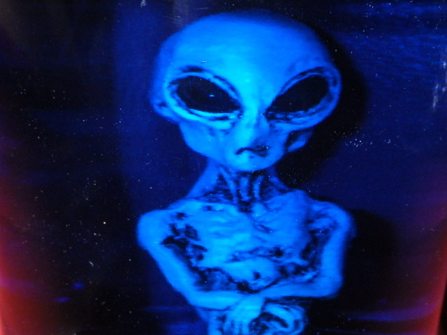  Area 51*roz well * Alien * extraterrestrial * ho ru marine ..*4* doll * ornament * gray UFO figure interior miscellaneous goods *USA miscellaneous goods freebie attaching 