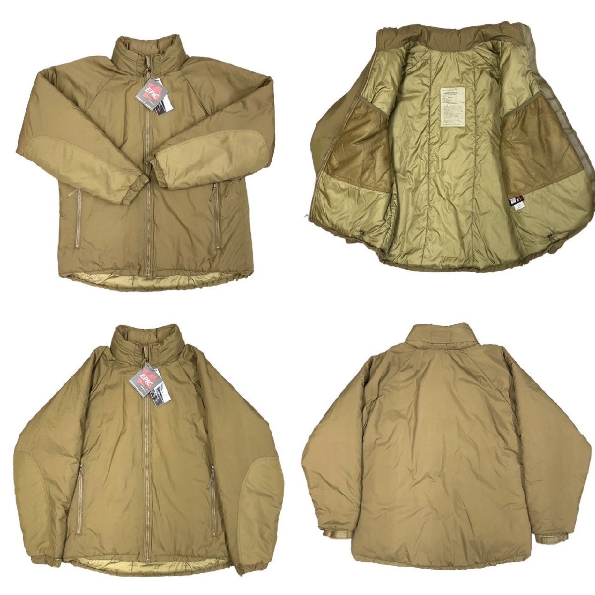 WILDTHINGS (ワイルドシングス) ハッピースーツ 米軍 USMC プリマロフトジャケット ECWCS LEVEL7 EPIC PARKA M-R コヨーテ メンズ/025_画像2