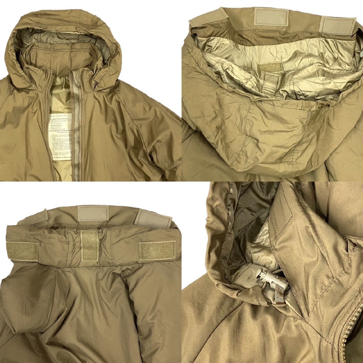 WILDTHINGS (ワイルドシングス) ハッピースーツ 米軍 USMC プリマロフトジャケット ECWCS LEVEL7 EPIC PARKA M-R コヨーテ メンズ/025_画像5