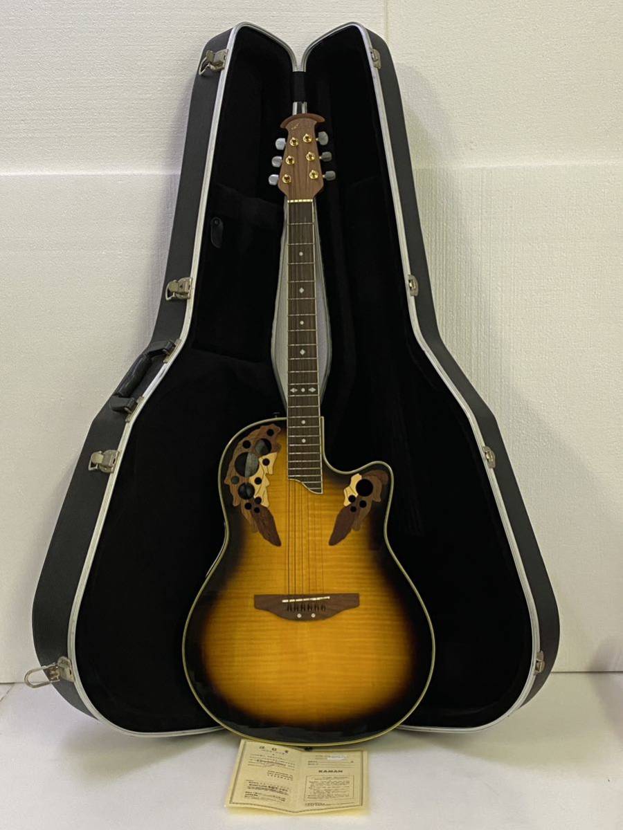 サ2339M☆美品 Ovation オベーショ Celebrity CP257 エレアコ