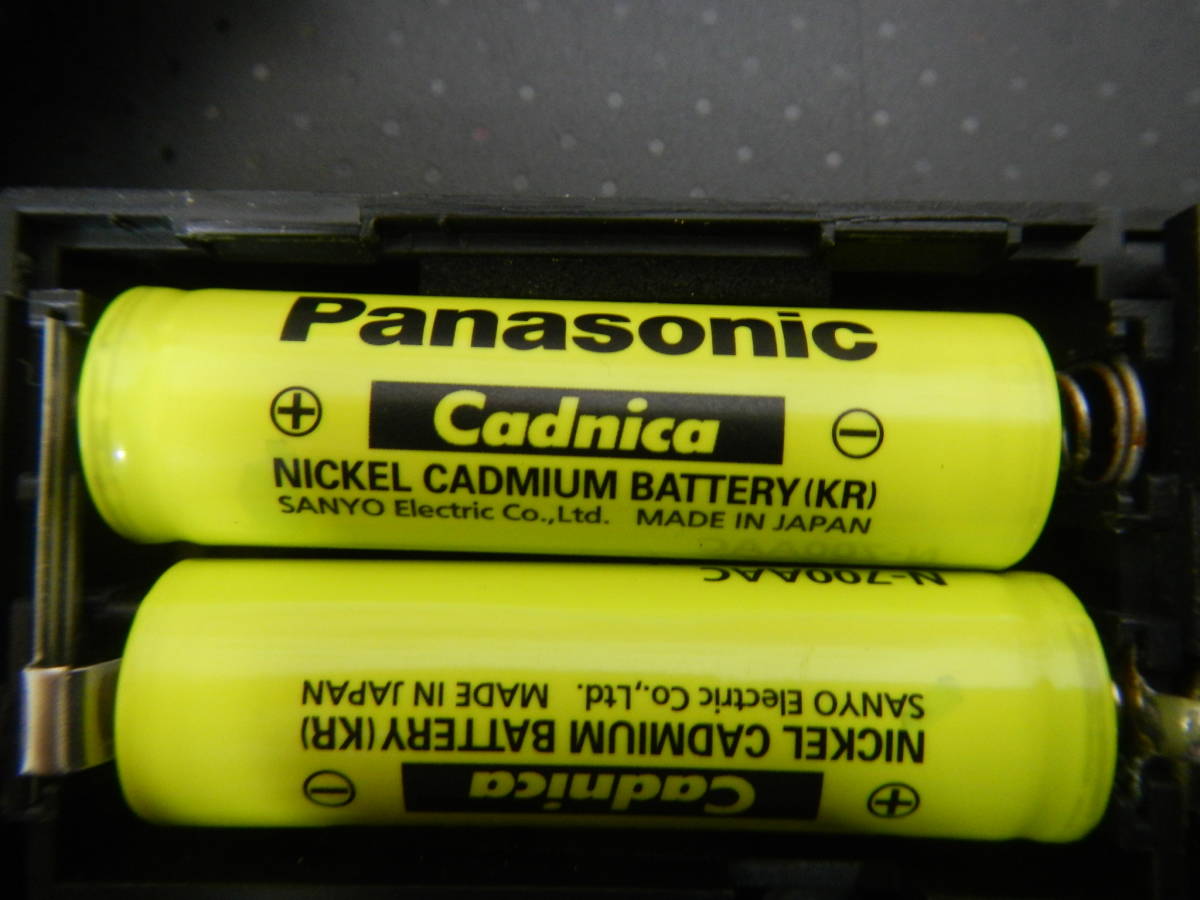 昭和　レトロ　シャープ　EL-1106S　ケース　ACコード付　パナソニックニッカド電池新品　VFD　蛍光表示管_画像2