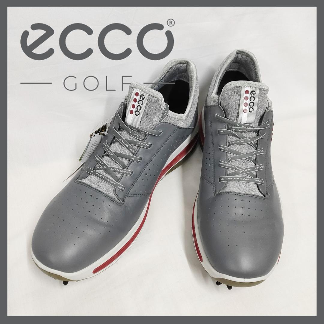 【数量は多】ゴルフ○☆新品 未使用 ECCO GOLF COOL 定番 ゴルフシューズ グレー