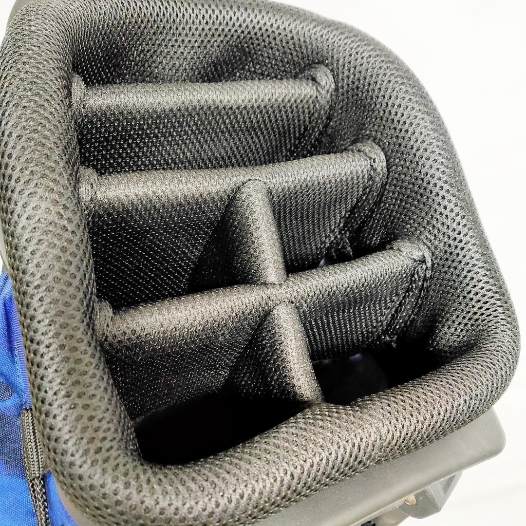 ○☆専用 未使用 Admiral Golf スタンドキャディバッグ カモフラ 紺-