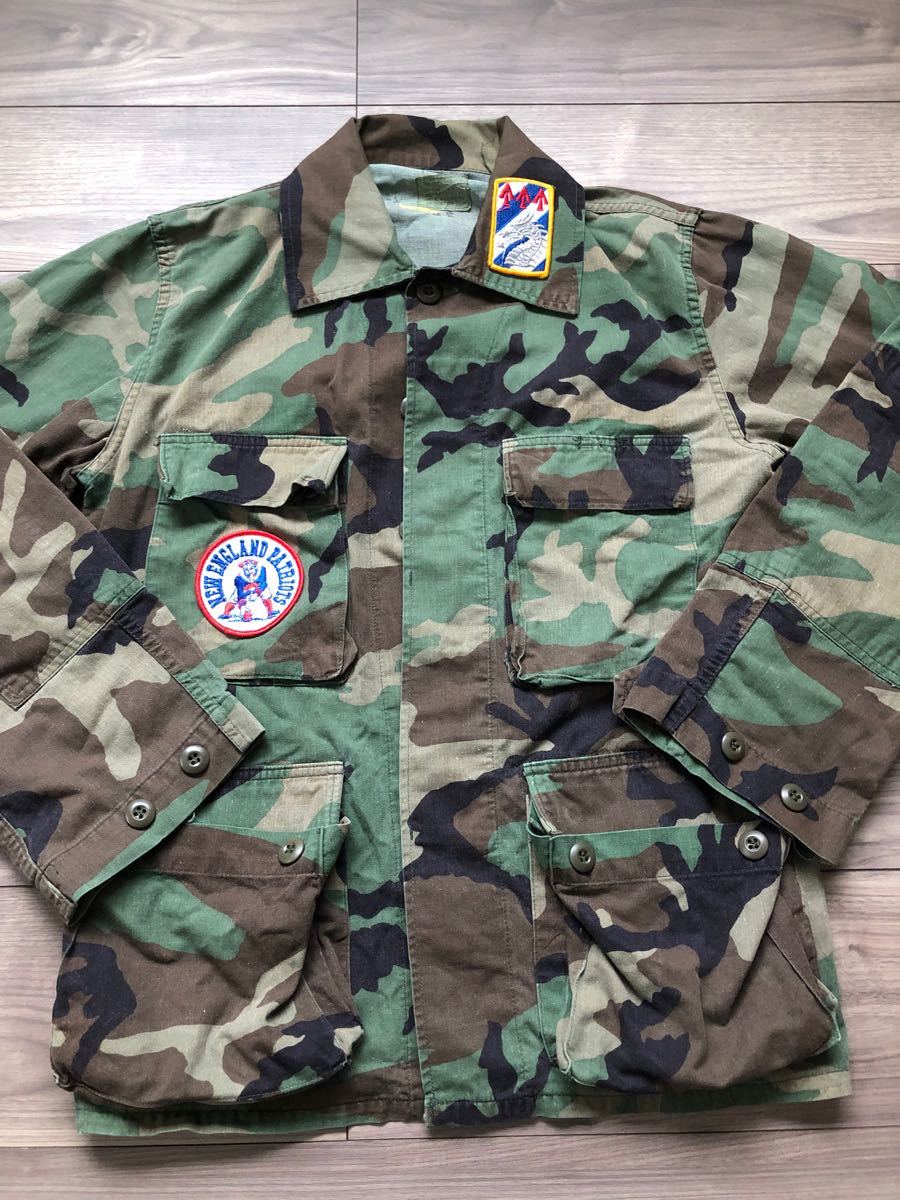 ARMY ウッドランド 米軍実物 ビンテージ ジャングルファティーグジャケット BDUジャケット 米軍