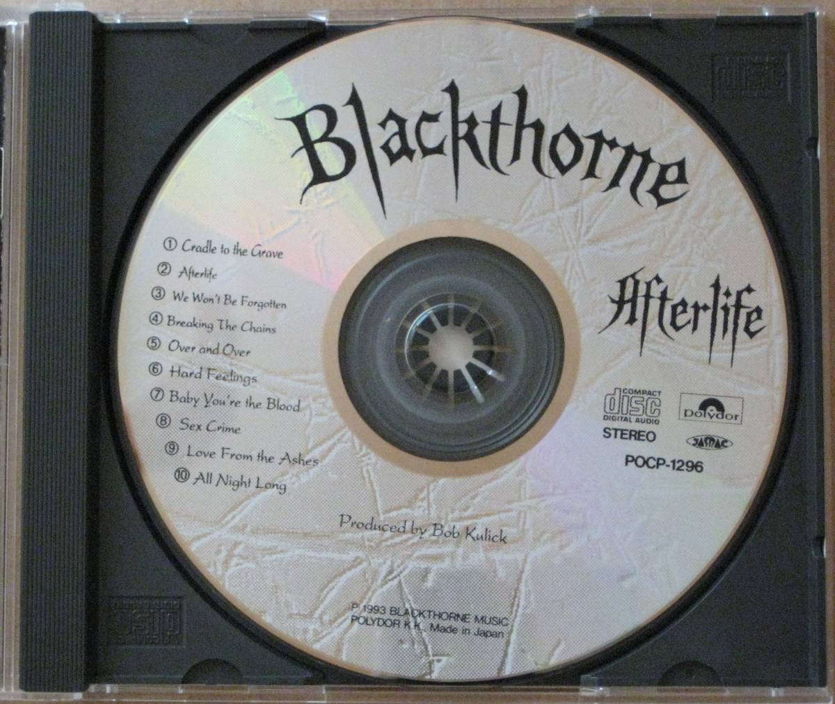 Blackthorne /ブラック・ソーン＜＜Afterlife/アフターライフ＞＞　帯付き　国内盤　　　グラハム・ボネット　 　_画像5