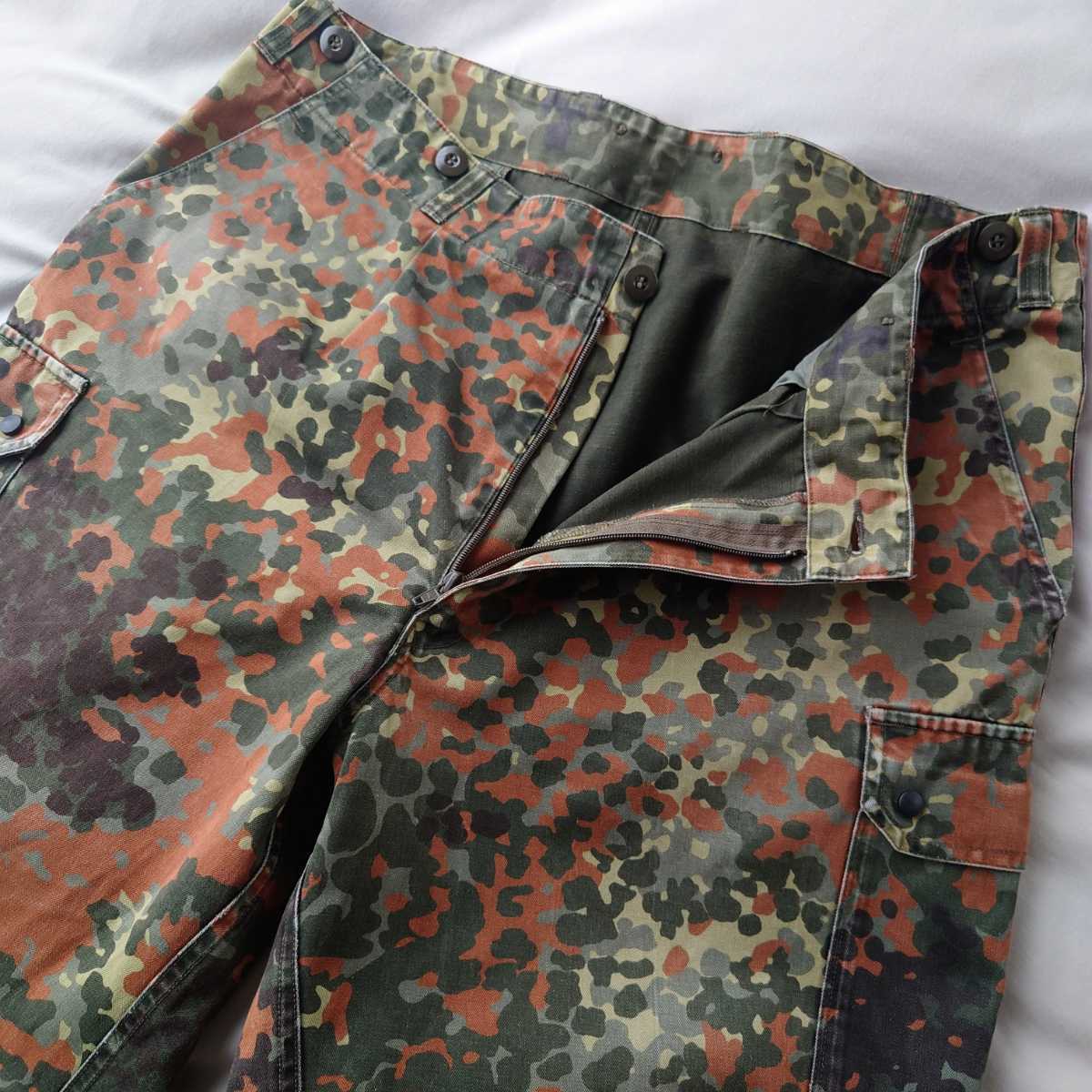 German Army ドイツ軍 ミリタリー フレクター迷彩カモ柄 カーゴ German Army ドイツ軍 ミリタリー フレクター迷彩カモ柄 カーゴ
