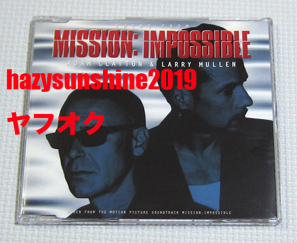 ミッション・インポッシブル MISSION: IMPOSSIBLE THEME CD ADAM CLAYTON & LARRY MULLEN U2 TOM CRUISE トム・クルーズ JUNIOR VASQUEZ_画像1