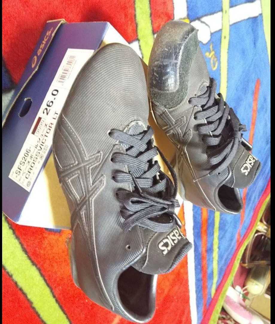 26.0センチ ASICS 野球 スパイク SHOES Ｐ皮付き 26cm アシックス P革付き 26センチ 金属製 スパイクシューズ 26.0cm_画像6