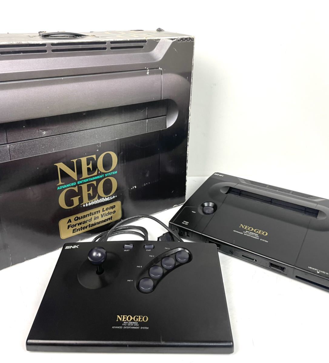 ヤフオク! - ○希少 SNK NEOGEO ネオジオ本体 コントローラー...