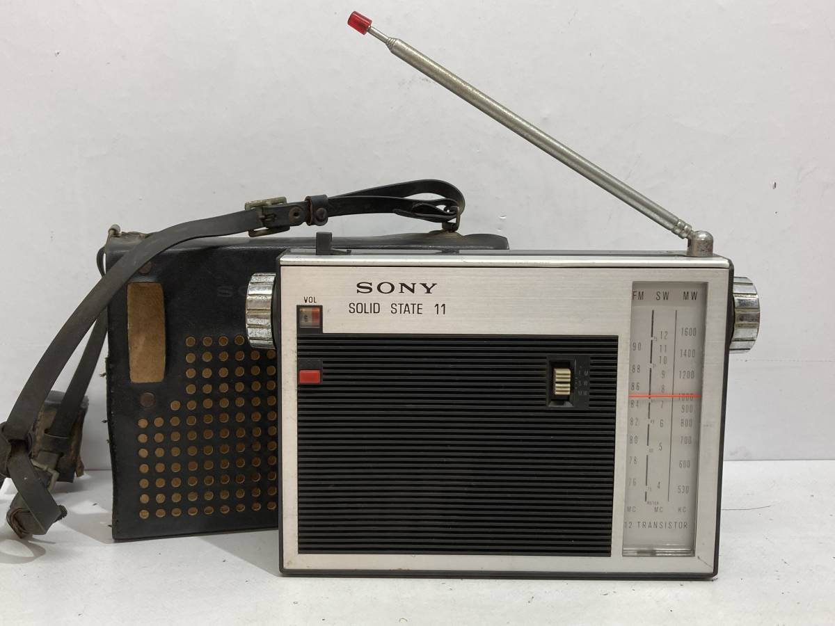 Yahoo!オークション - 【当時物】SONY(ソニー) SOLID STATE 11 Yahoo!オークション - 【当時物】SONY(ソニー) SOLID STATE 11