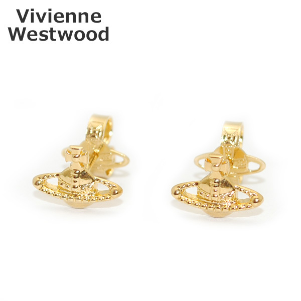 Vivienne Westwood ヴィヴィアンウエストウッド ピアス 62010015-R001 ゴールド_画像1