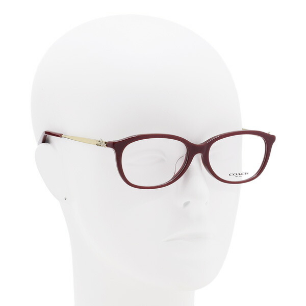 COACH コーチ 眼鏡 フレーム のみ HC6112D 5029 バーガンディー/ゴールド アジアンフィット レディース_画像9