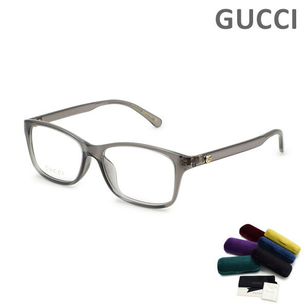 グッチ メガネ 眼鏡 フレーム のみ GG0720OA-007 54 クリアグレー アジアンフィット ユニセックス GUCCI