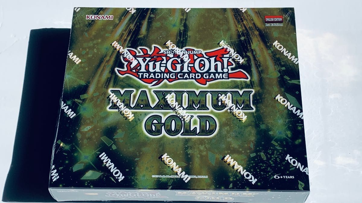 遊戯王 マキシマムゴールドボックス MAXIMUM GOLD BOX 未開封 英語版 1st Edition