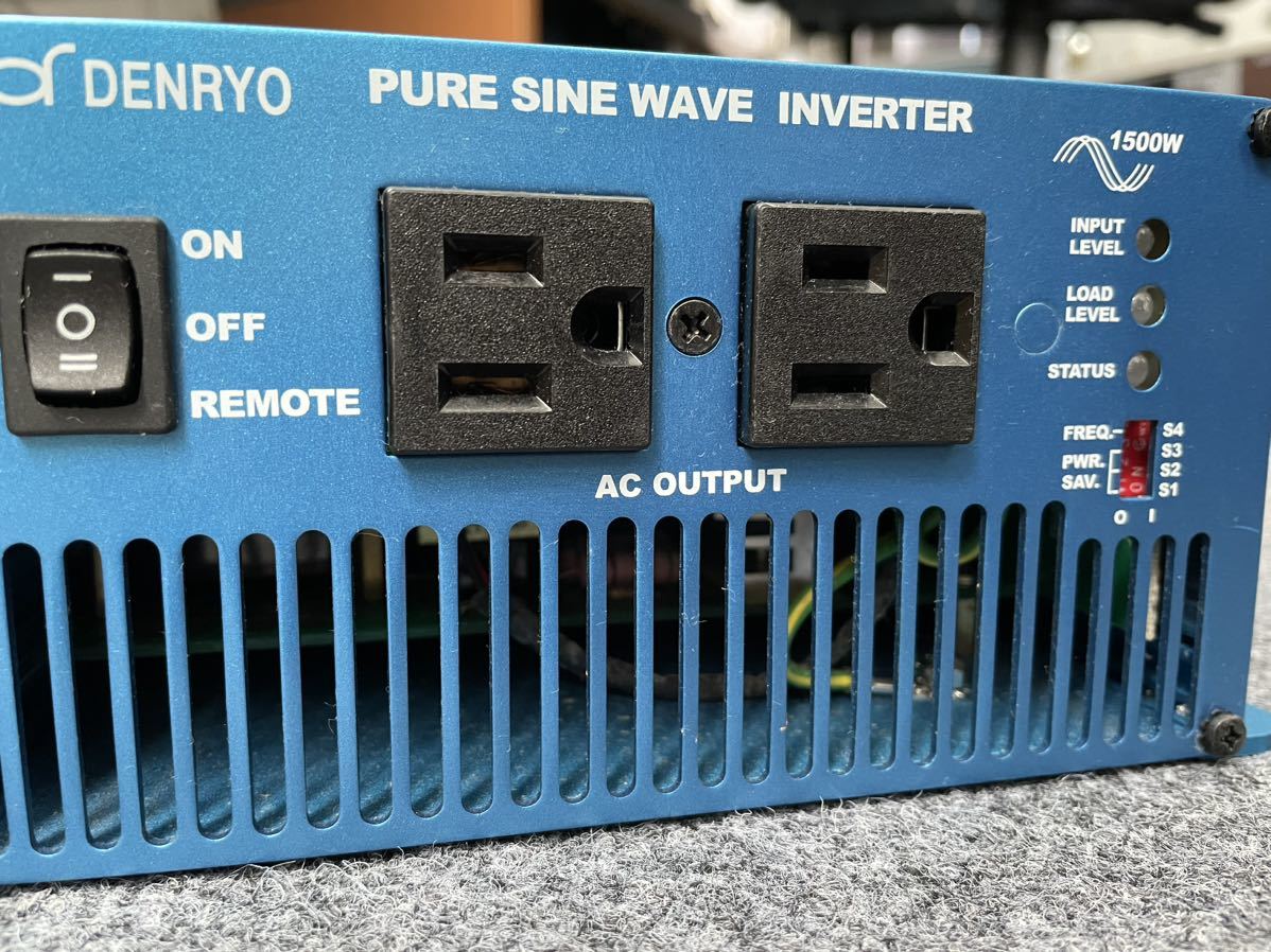 新素材新作 新品 未使用 SK 1500 112 正弦波 インバータ 電菱 取説付き