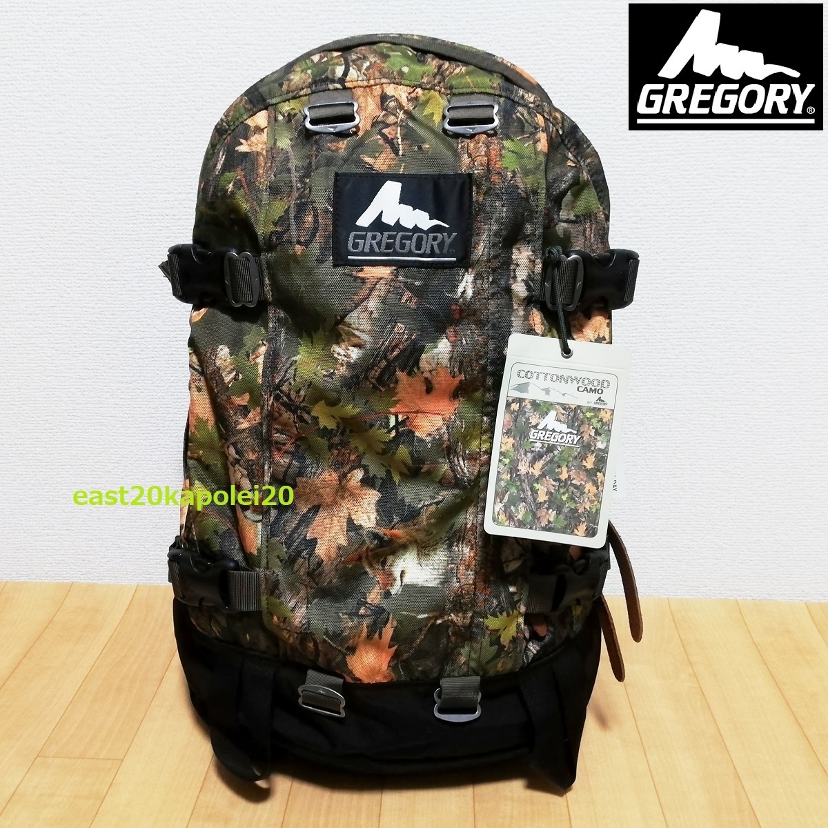 お気に入り】 新品 GREGORY グレゴリー 旧ロゴ ALL DAY オールデイ