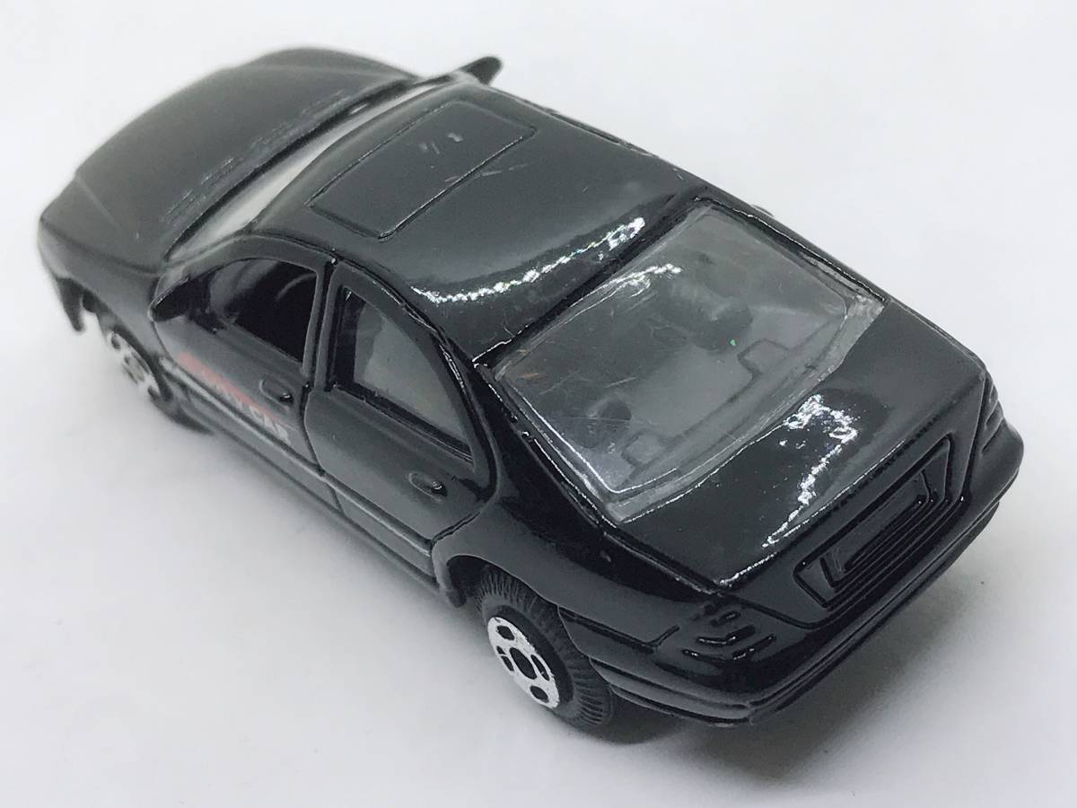 さB5★トミカサイズミニカー メルセデス・ベンツ・Sクラス風 CITY CAR シティカーブラック 全長約78mm_画像5