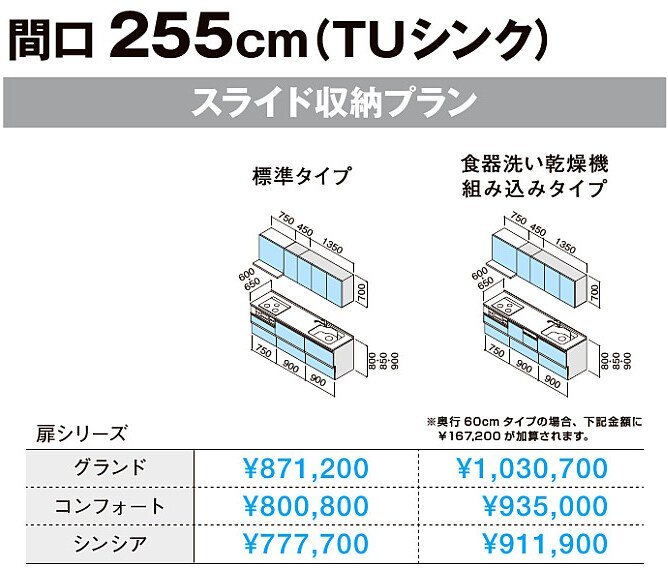 クリナップ システムキッチン67%OFF ラクエラ グランド 2550㎜ クリナップ システムキッチン67%OFF ラクエラ グランド 2550㎜