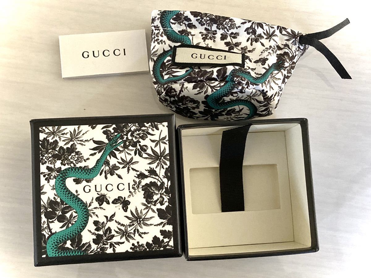 即決/送料込み】GUCCI/グッチ ジュエリーボックス/小物入れ/ネックレス&ブレスレット&リング&アクセサリー入れ/BOX&保存袋 色違い2個セット