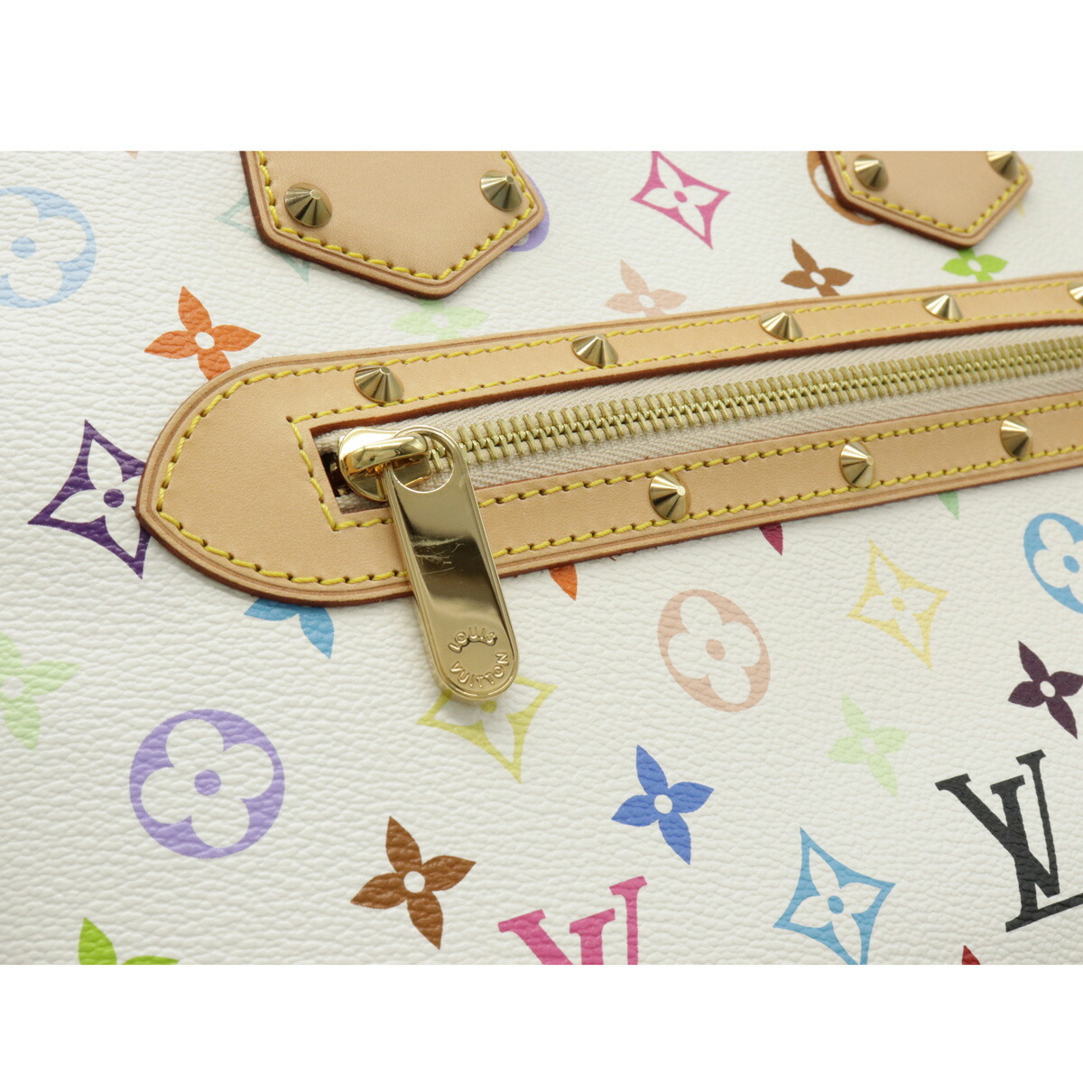 LOUIS VUITTON ルイ ヴィトン ブロン モノグラムマルチカラー ホワイト