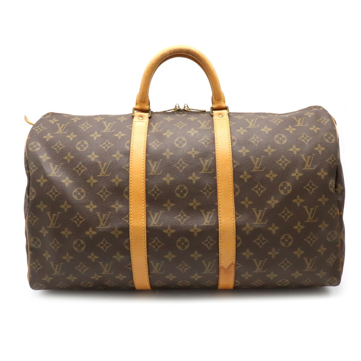 バッグ】LOUIS VUITTON ルイ ヴィトン モノグラム キーポル50 ボストン