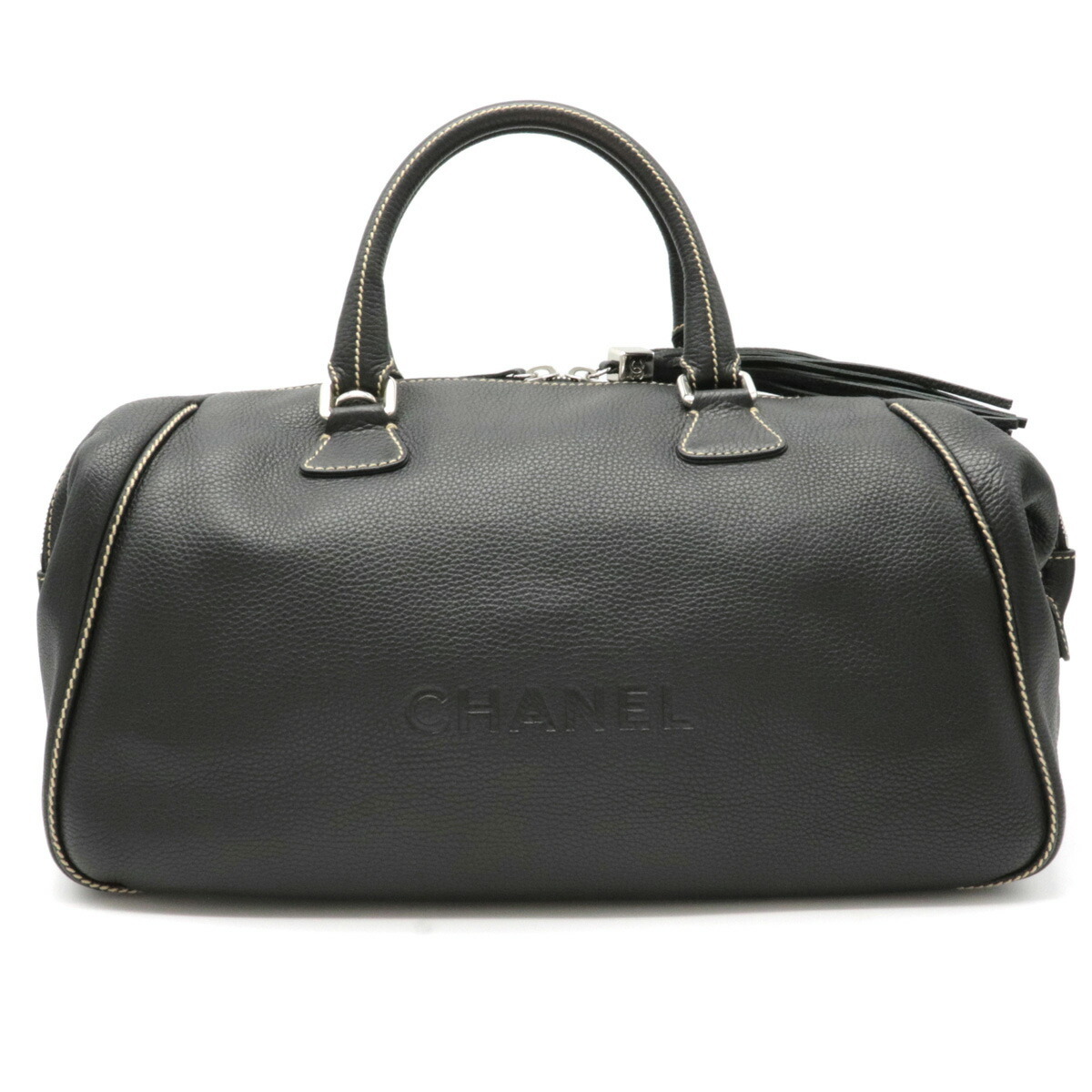 CHANEL シャネル フリンジ ボストンバッグ 旅行カバン トラベルバッグ