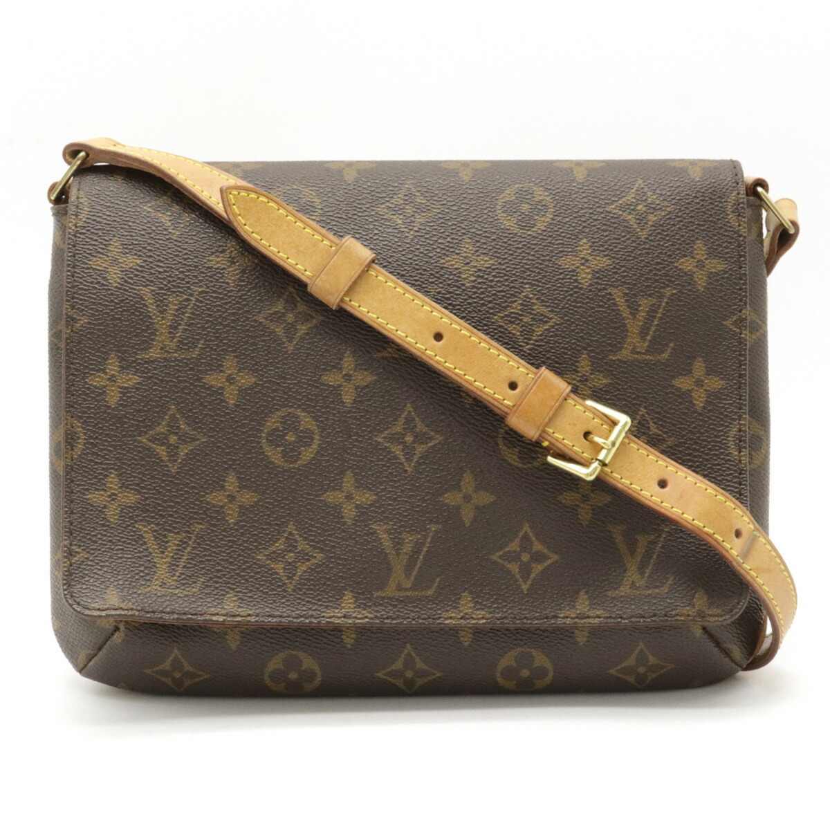 LOUIS VUITTON ルイ ヴィトン モノグラム ミュゼットタンゴ ショート ...