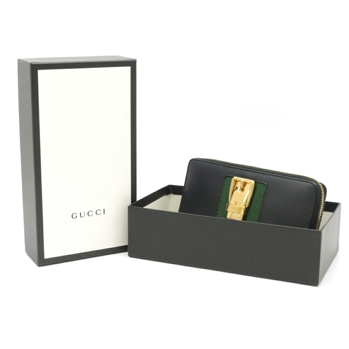 GUCCI グッチ SYLVIE シルヴィ ジップアラウンドウォレット ラウンド