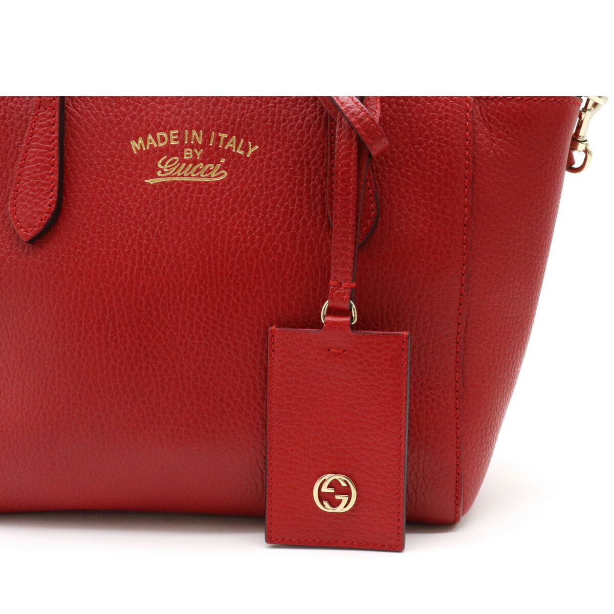 GUCCI グッチ スウィング ミニ トップハンドルバッグ 2WAY ショルダー