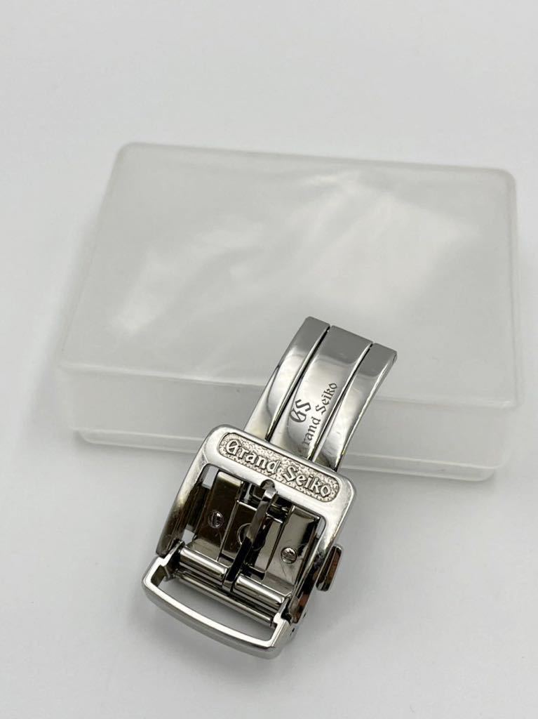 グランドセイコー Grand Seiko 純正 Dバックル 16mm シルバー グランドセイコー Grand Seiko 純正 Dバックル 16mm シルバー