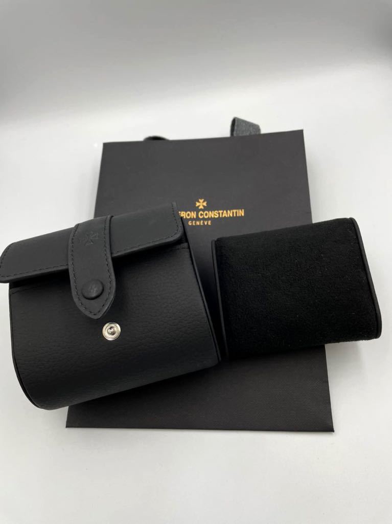 ヴァシュロン コンスタンタン VACHERON CONSTANTIN 本革 時計ケース ブラック 未使用品 オーヴァーシーズ ノベルティー